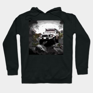 Toyota Land Cruiser J70 in the Drakensberg of South Africa Hoodie